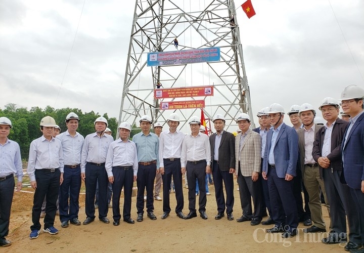 pho thu tuong trinh dinh dung kiem tra tien do thi cong cong trinh 500kv quang trach doc soi