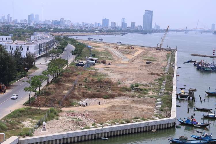 da nang khong xay dung cong trinh cao tang trong cac du an ven song han