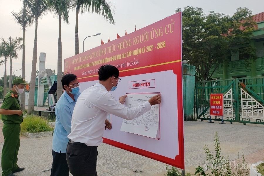 Đà Nẵng: Tích cực tuyên truyền bầu cử trong vùng phong toả, khu cách ly