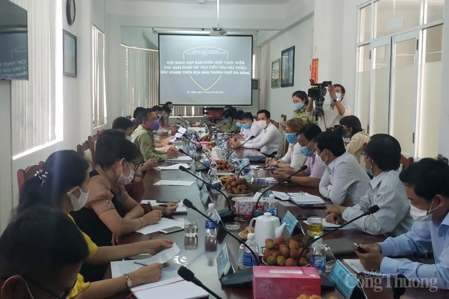 Đà Nẵng: Chung tay hỗ trợ tiêu thụ vải thiều cho nông dân Bắc Giang, Hải Dương Đà Nẵng: Chung tay hỗ trợ tiêu thụ vải thiều cho nông dân Bắc Giang, Hải Dương