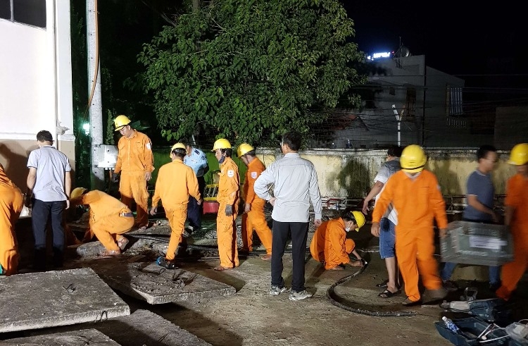 da nang trang dem khac phuc su co tram 110kv an don