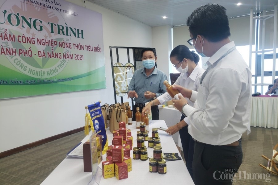 Đà Nẵng: 9 sản phẩm được bình chọn công nghiệp nông thôn tiêu biểu thành phố năm 2021