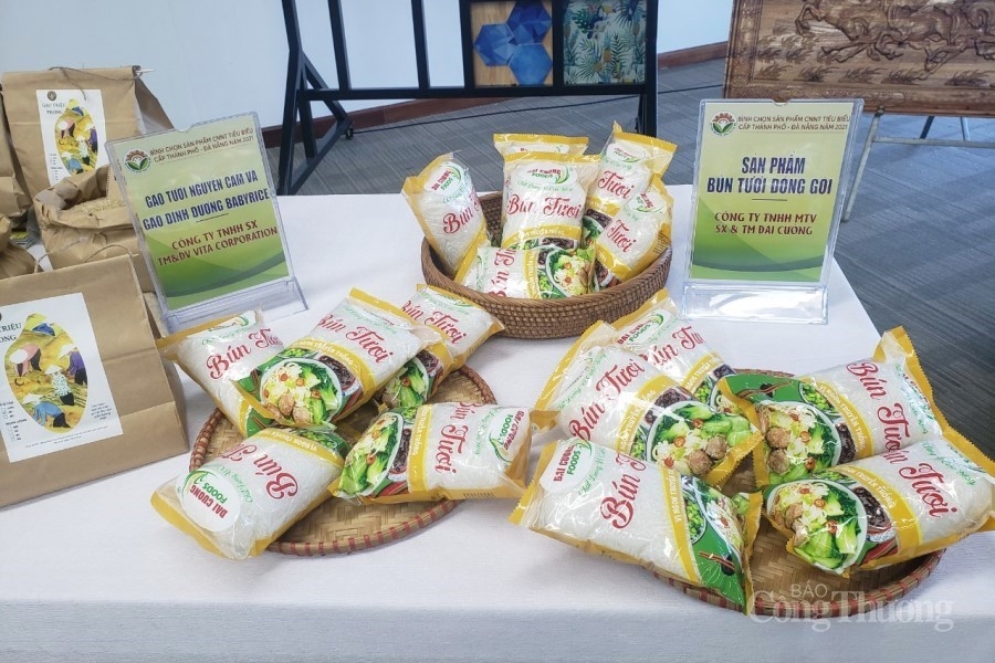 Đà Nẵng: 9 sản phẩm được bình chọn công nghiệp nông thôn tiêu biểu thành phố năm 2021