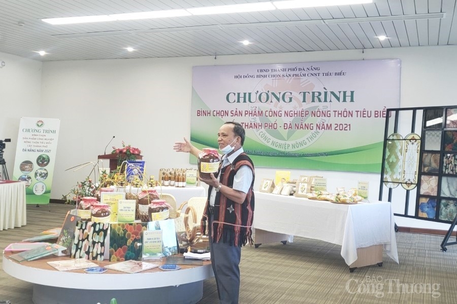 Đà Nẵng: 9 sản phẩm được bình chọn công nghiệp nông thôn tiêu biểu thành phố năm 2021