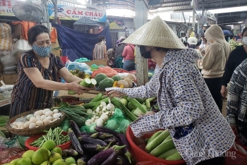 Dịch phức tạp, Đà Nẵng cho tối đa 50% tiểu thương buôn bán mặt hàng thiết yếu tại chợ