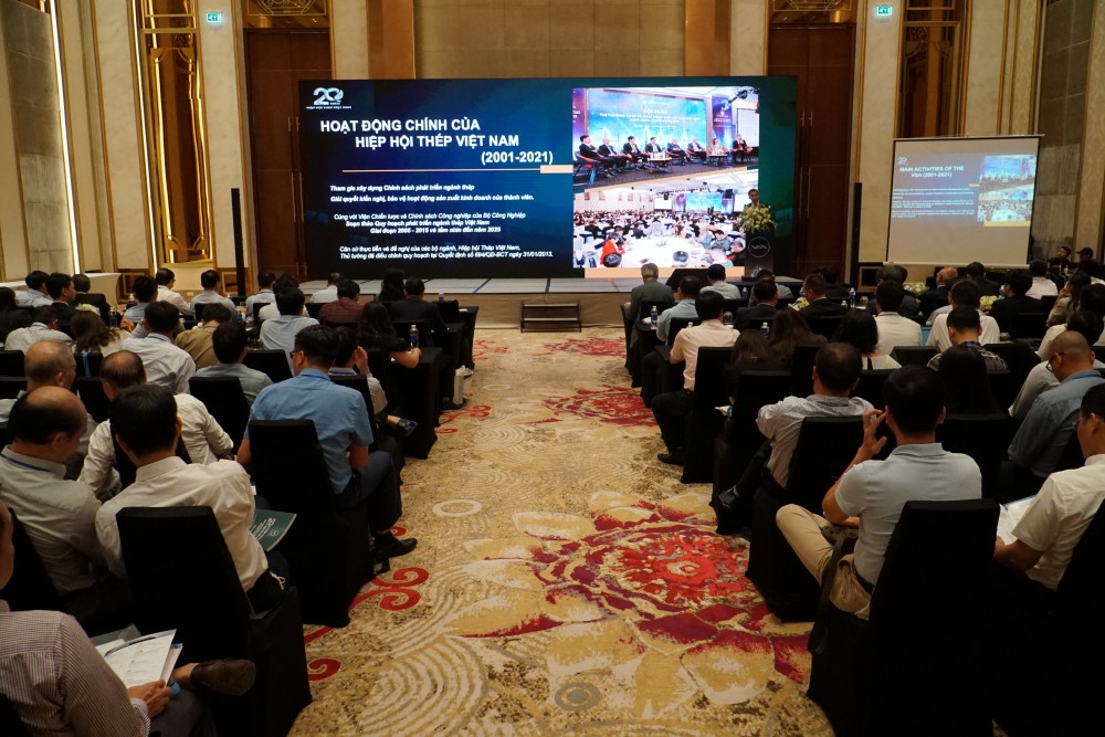 Kỷ niệm 20 năm thành lập Hiệp hội Thép Việt Nam