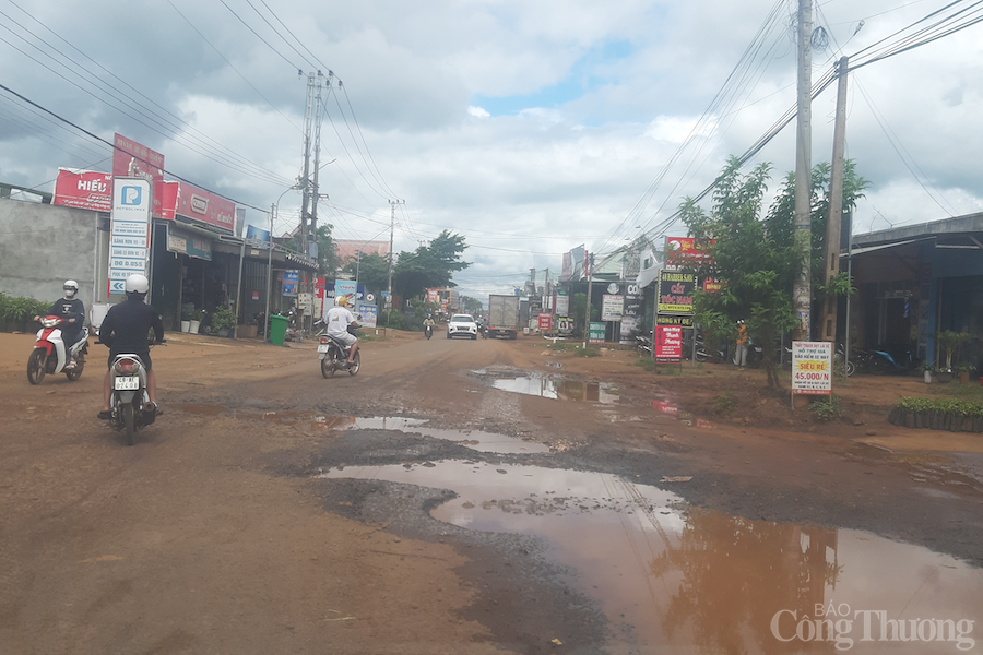 Đắk Nông: 300 tỷ đồng nâng cấp tuyến đường tỉnh lộ nhiều “ổ voi”