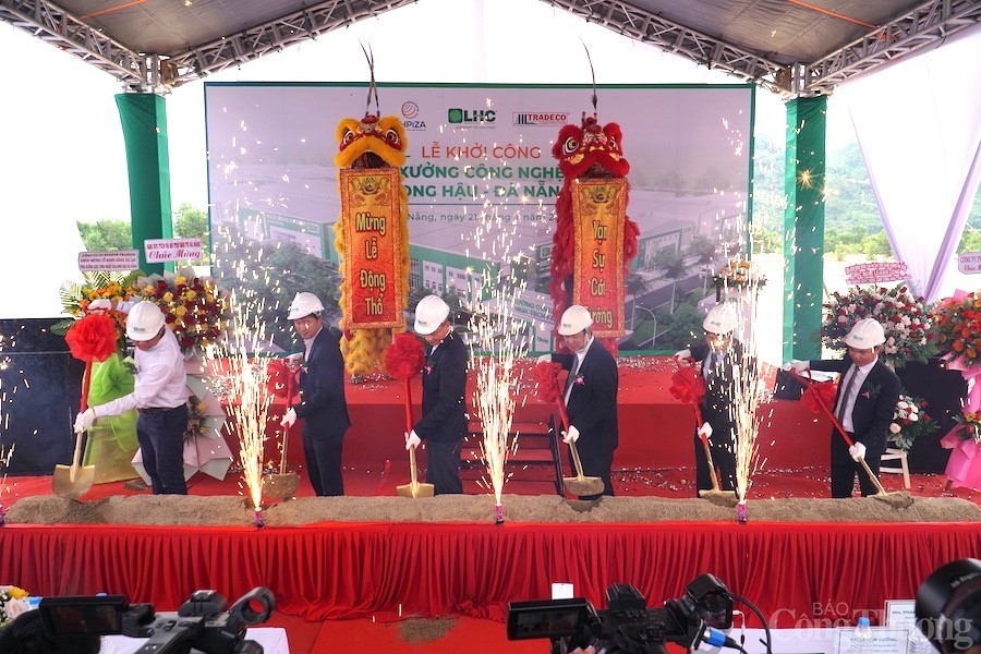 Khởi công xây dựng nhà xưởng công nghệ cao Long Hậu – Đà Nẵng