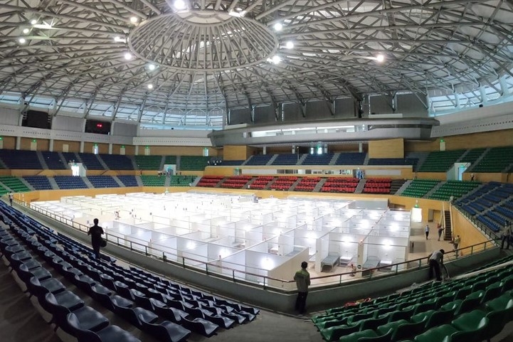 Bệnh diện dã chiến Tiên Sơn Đà Nẵng sẽ thu dung điều trị cho những bệnh nhân Covid – 19 nhẹ hoặc trung bình