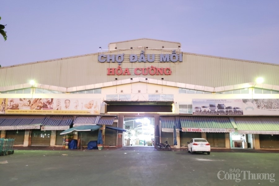 Đà Nẵng: Tạm đóng cửa chợ đấu mối Hòa Cường