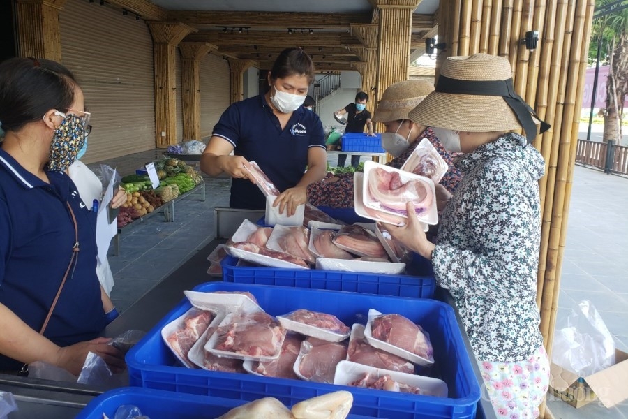 Đà Nẵng: Tổ chức các điểm bán hàng thực phẩm thiếu yếu lưu động phục vụ người dân