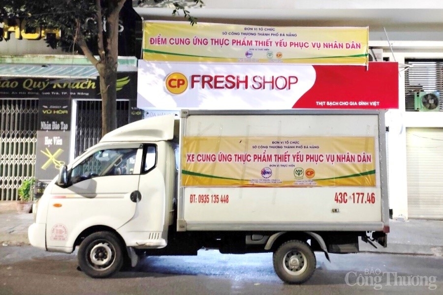 Đà Nẵng: Mở điểm bán hàng thực phẩm tưới sống trợ giá cho người dân Đà Nẵng: Mở điểm bán hàng thực phẩm tưới sống trợ giá cho người dân