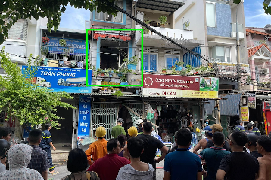 Đà Nẵng: 3 mẹ con tử vong sau vụ cháy tại ngôi nhà trên đường Trưng Nữ Vương