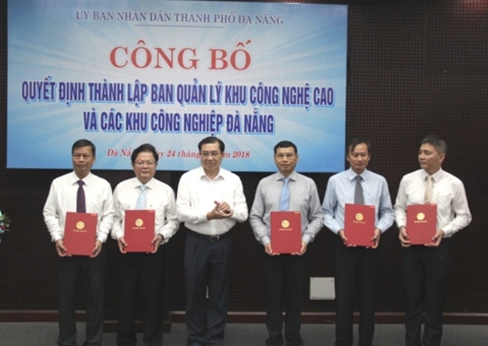 Công bố nhân sự Ban Quản lý Khu Công nghệ cao và các khu công nghiệp Đà Nẵng cong bo nhan su ban quan ly khu cong nghe cao va cac khu cong nghiep da nang