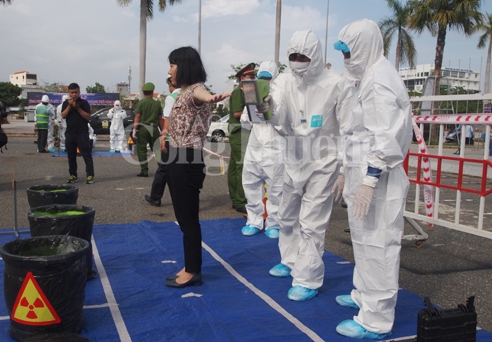 Đà Nẵng diễn tập ứng phó sự cố bức xạ, hạt nhân da nang dien tap ung pho su co buc xa hat nhan