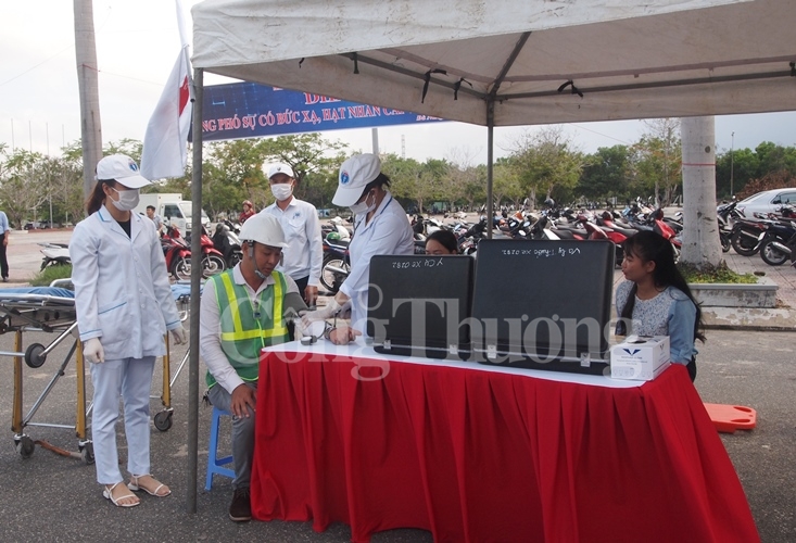 Đà Nẵng diễn tập ứng phó sự cố bức xạ, hạt nhân da nang dien tap ung pho su co buc xa hat nhan