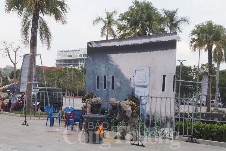 Đà Nẵng diễn tập ứng phó sự cố bức xạ, hạt nhân da nang dien tap ung pho su co buc xa hat nhan