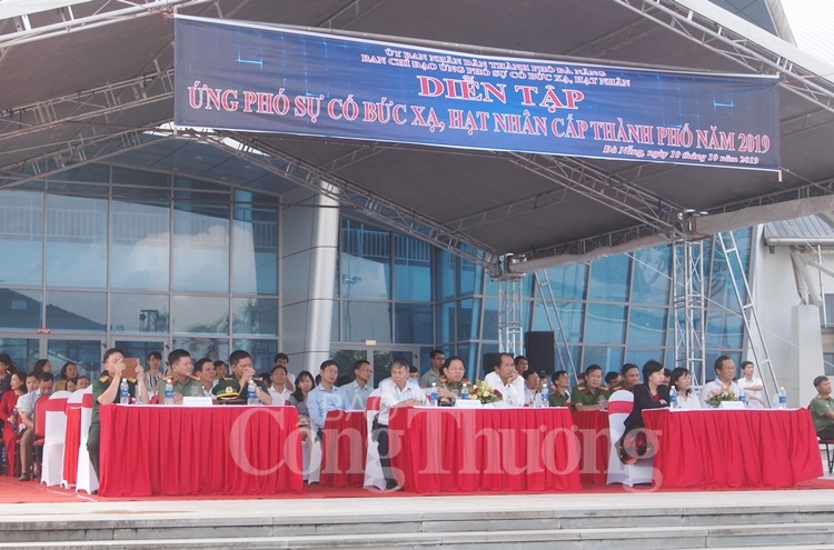 Đà Nẵng diễn tập ứng phó sự cố bức xạ, hạt nhân da nang dien tap ung pho su co buc xa hat nhan