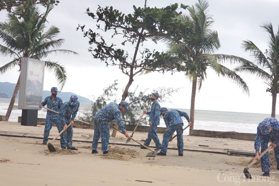 Đà Nẵng: Nhanh chóng khắc phục hậu quả bão số 9