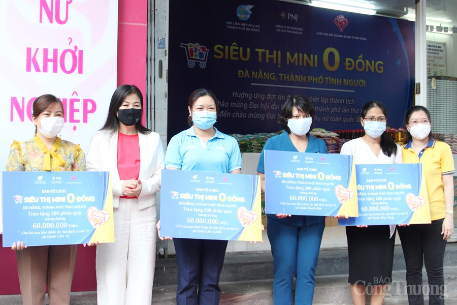 Đà Nẵng: 1.500 suất quà hỗ trợ phụ nữ khó khăn do dịch Covid – 19
