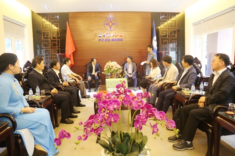 PC Đà Nẵng tiếp đoàn công tác Công đoàn Điện lực Hàn Quốc pc da nang tiep doan cong tac cong doan dien luc han quoc