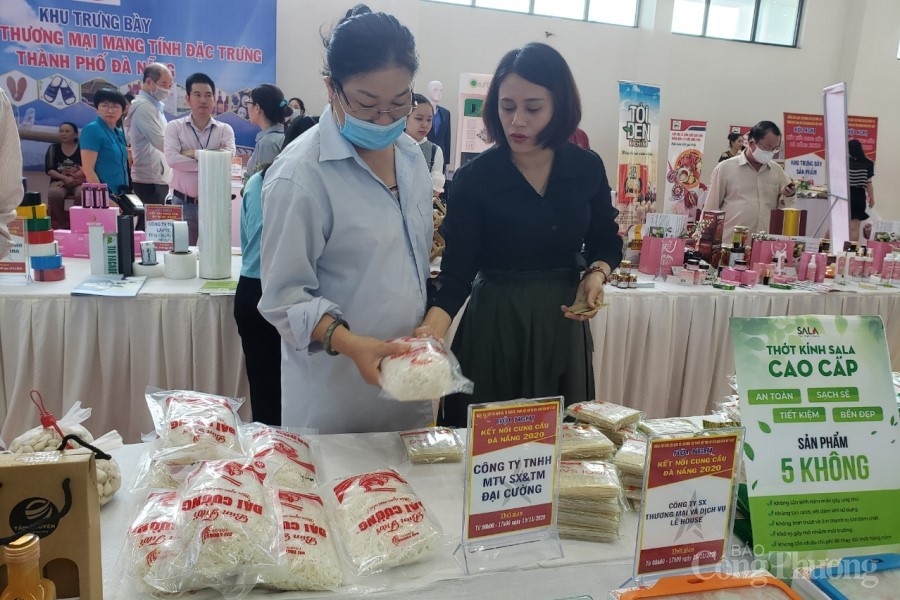 Hội nghị Kết nối cung cầu Đà Nẵng 2020: Nhiều cơ sở, doanh nghiệp kết nối thành công