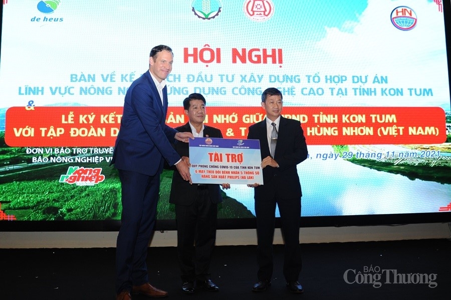 Kon Tum thu hút thành công dự án tổng vốn 65 triệu USD về nông nghiệp ứng dụng công nghệ cao