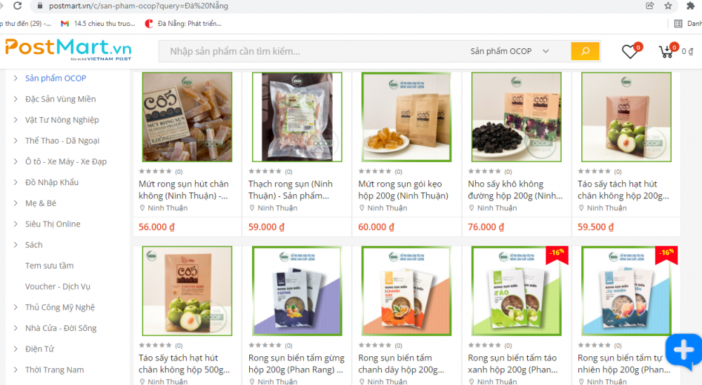 Đà Nẵng: Gỡ thế khó đưa sản phẩm OCOP lên sàn thương mại điện tử Đà Nẵng: Gỡ thế khó đưa sản phẩm OCOP lên sàn thương mại điện tử