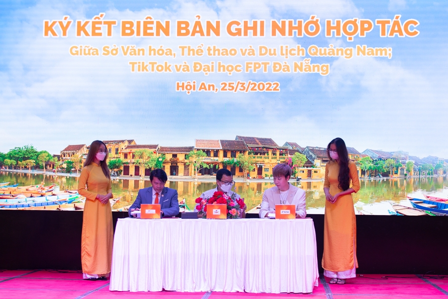 Quảng Nam hợp tác quảng bá du lịch trên nền tảng Tiktok Quảng Nam hợp tác quảng bá du lịch trên nền tảng Tiktok