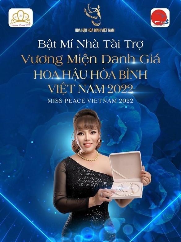 Á khôi Doanh nhân Hồ Thanh Hương sẽ tham dự cuộc thi Hoa hậu Hòa bình Việt Nam 2022 với tư cách là nhà tài trợ và đồng thời là thành viên Ban giám khảo. Á khôi Doanh nhân Hồ Thanh Hương sẽ tham dự cuộc thi Hoa hậu Hòa bình Việt Nam 2022 với tư cách là nhà tài trợ và đồng thời là thành viên Ban giám khảo.