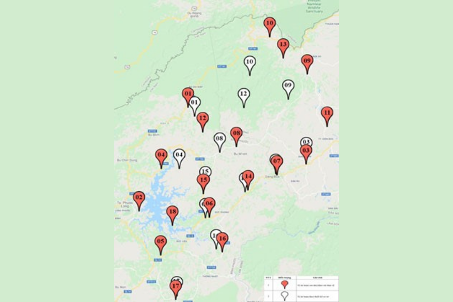 TMP triển khai 18 trạm đo mưa tự động ở thượng nguồn hồ chứa. TMP triển khai 18 trạm đo mưa tự động ở thượng nguồn hồ chứa.