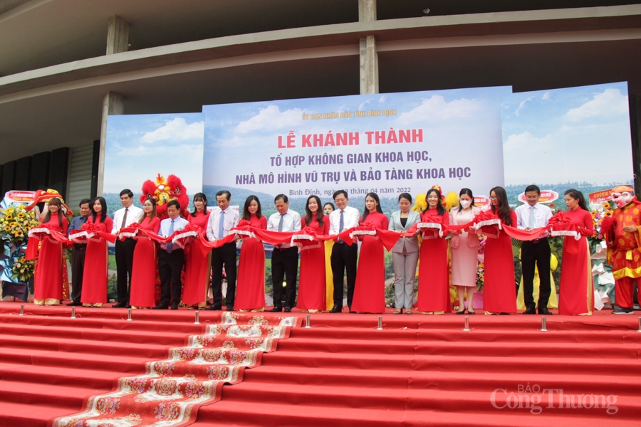 Cận cảnh công trình Tổ hợp Không gian khoa học vừa khánh thành tại Bình Định