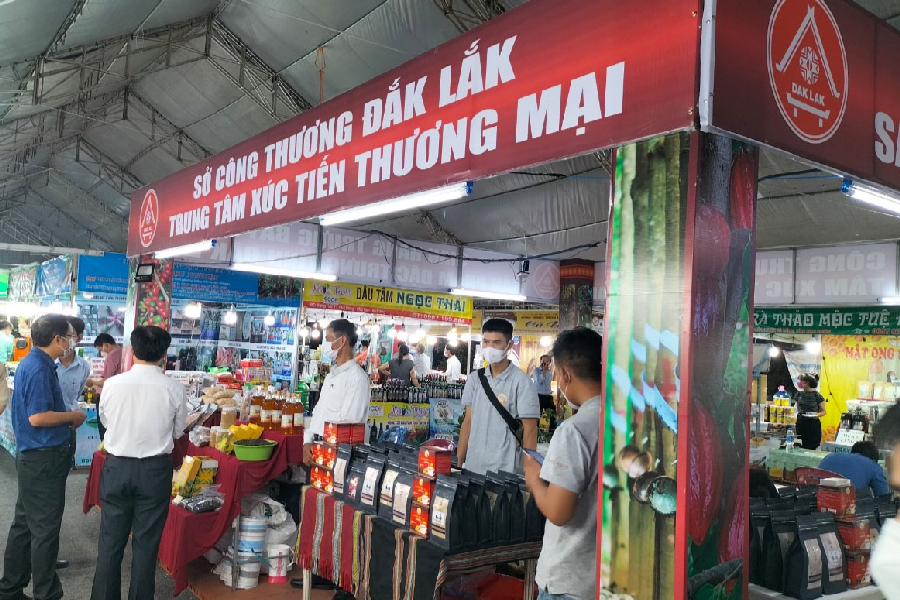 Đắk Lắk tích cực tham gia hoạt động xúc tiến thương mại trong thời gian qua.