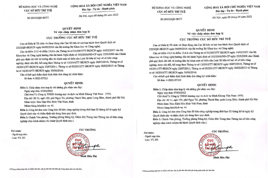 Công bố hồ sơ pháp lý cuộc thi Hoa hậu Hòa bình Việt Nam 2022