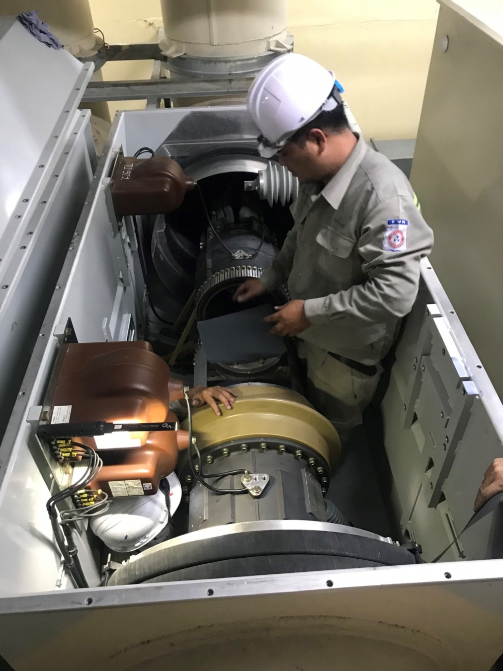 Nhà máy Thủy điện A Vương: Vượt tiến độ sửa chữa lớn Tổ máy H1 Nhà máy Thủy điện A Vương: Vượt tiến độ sửa chữa lớn Tổ máy H1