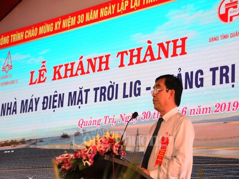 Khánh thành dự án Điện mặt trời lớn nhất Quảng Trị, vốn đầu tư gần 1,2 ngàn tỷ đồng khanh thanh du an dien mat troi lon nhat quang tri von dau tu gan 12 ngan ty dong
