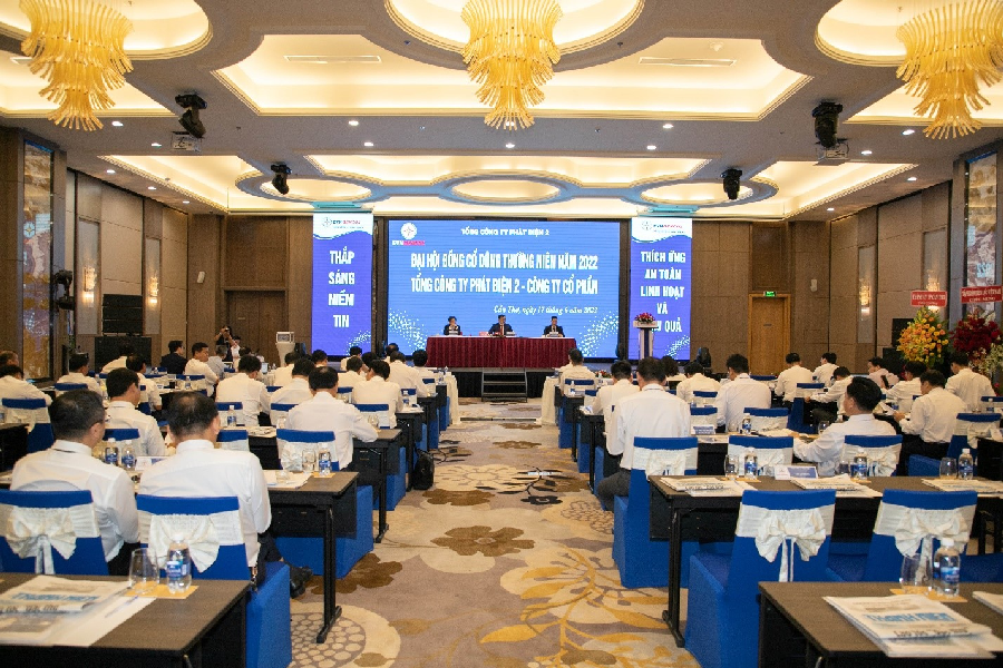 Tổng công ty Phát điện 2 chia cổ tức bằng tiền mặt 9% Tổng công ty Phát điện 2 chia cổ tức bằng tiền mặt 9%