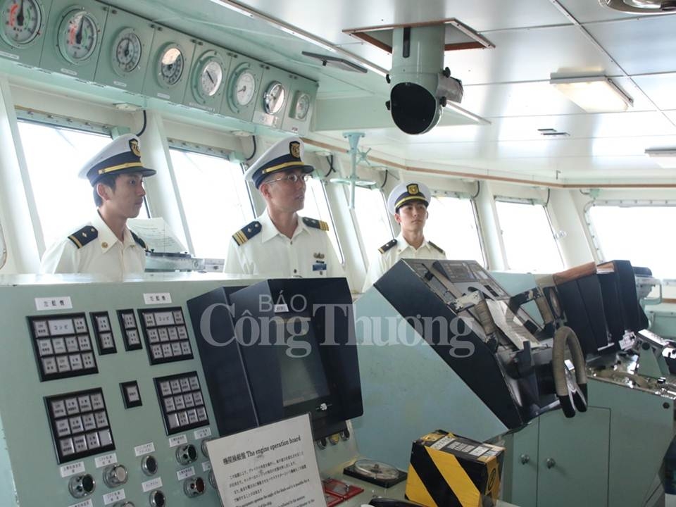 Tàu Lực lượng bảo vệ bờ biển Nhật Bản thăm Đà Nẵng tau luc luong bao ve bo bien nhat ban tham da nang