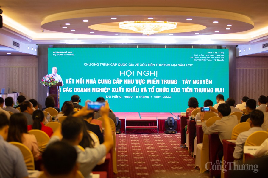 Kết nối giao thương giữa nhà cung cấp khu vực miền Trung – Tây Nguyên với các doanh nghiệp xuất khẩu và tổ chức xúc tiến thương mại Kết nối giao thương giữa nhà cung cấp khu vực miền Trung – Tây Nguyên với các doanh nghiệp xuất khẩu và tổ chức xúc tiến thương mại