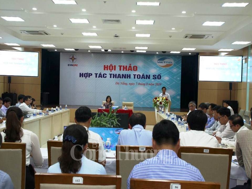 EVNCPC: Đến năm 2020 90% lưu lượng tiền thanh toán không dùng tiền mặt evncpc den nam 2020 tren 90