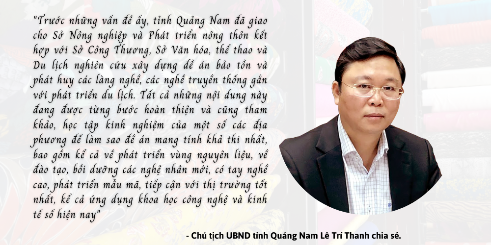 Đưa làng lụa Mã Châu hơn 600 năm tuổi vươn xa Đưa làng lụa Mã Châu hơn 600 năm tuổi vươn xa