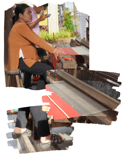 Đưa làng lụa Mã Châu hơn 600 năm tuổi vươn xa Đưa làng lụa Mã Châu hơn 600 năm tuổi vươn xa