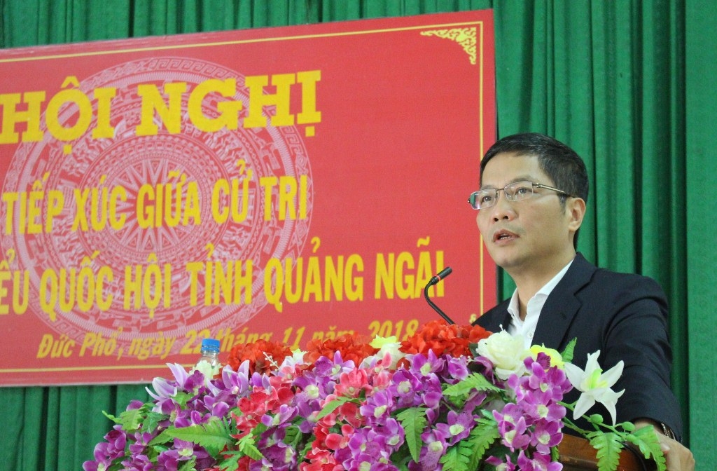 Bộ trưởng Trần Tuấn Anh tiếp xúc cử tri tỉnh Quảng Ngãi bo truong tran tuan anh tiep xuc cu tri tinh quang ngai