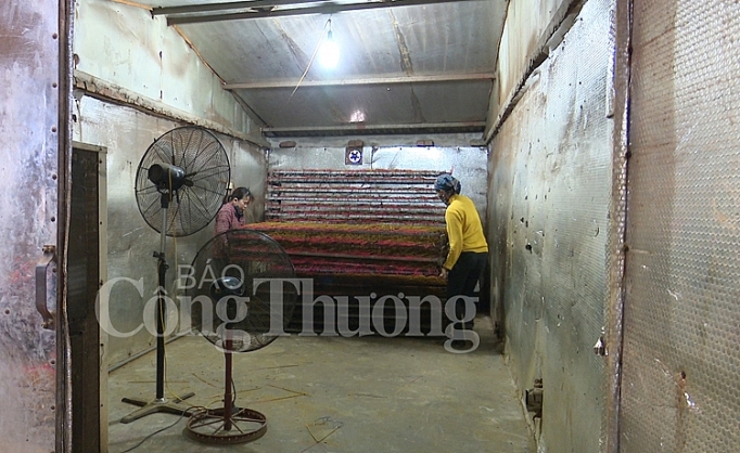 lang nghe huong thon cao nhon nhip nhung ngay can tet