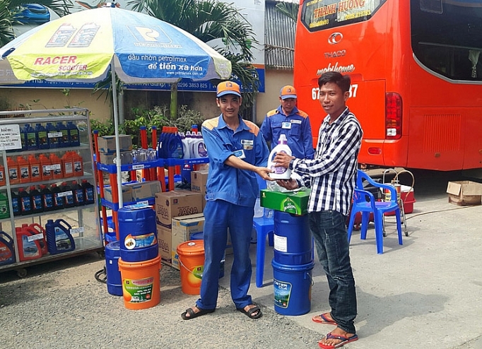 Petrolimex An Giang: Đẩy mạnh bán lẻ hàng hóa khác petrolimex an giang day manh ban le hang hoa khac