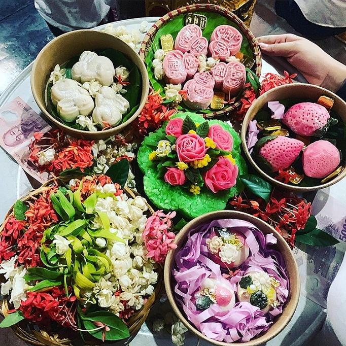 Đồ chay “đắt khách” mùa Vu Lan do chay dat khach mua vu lan