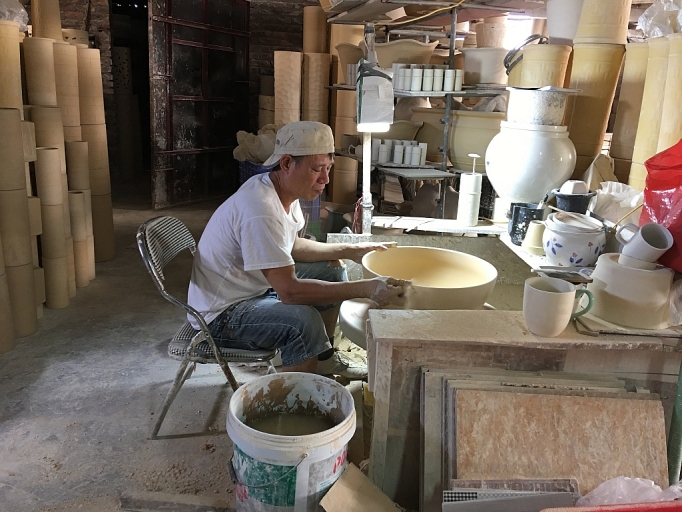 Bát Tràng: Giàu, sạch nhờ lò nung gas bat trang giau sach nho lo nung gas