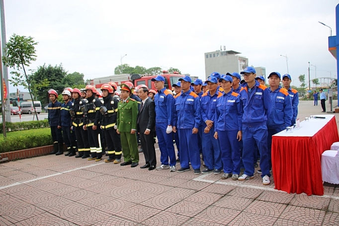 Tập huấn phòng cháy chữa cháy quy mô cấp tỉnh 2019 tap huan phong chay chua chay quy mo cap tinh 2019