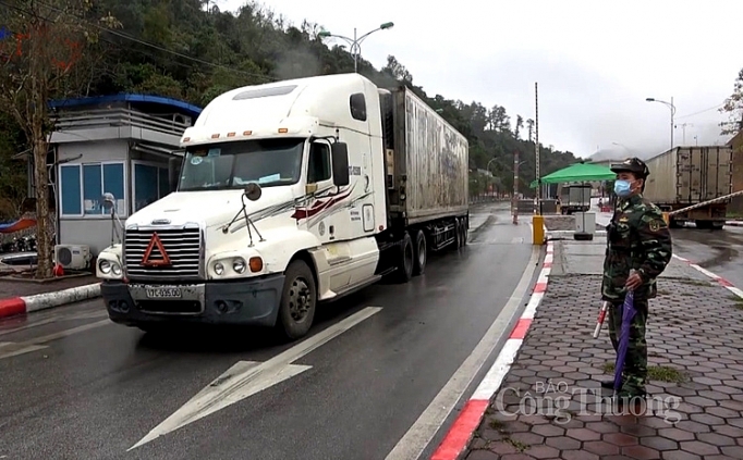 de xuat xe trung quoc sang lang son nhan nong san