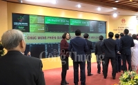 Thanh khoản thị trường cổ phiếu niêm yết tại HNX giảm mạnh